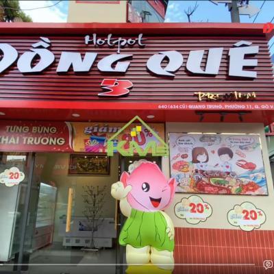 NHÀ HÀNG LẨU ĐỒNG QUÊ-QUANG TRUNG GÒ VẤP