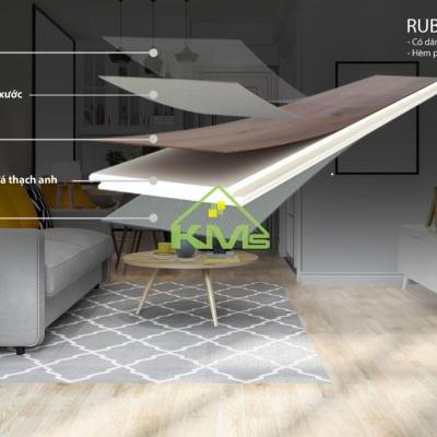 Kiểm tra độ cứng bề mặt sàn Kobler dòng 6mm tại triển lãm