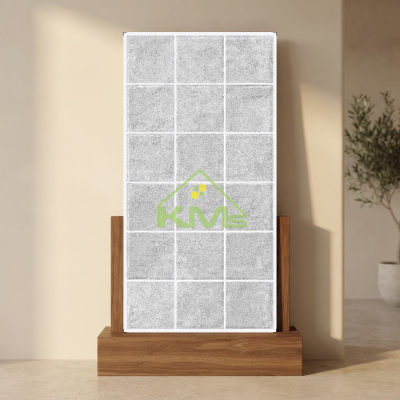 Gạch Novita HAHA4808 Light Grey 40x80cm – Gạch Trang Trí Sàn Tường